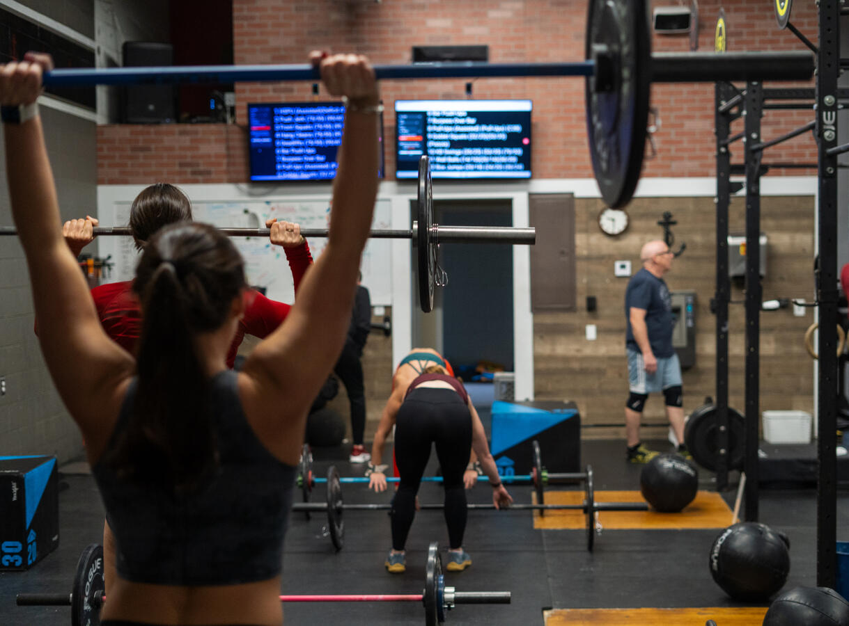 Main Gym Area During Class Side 1